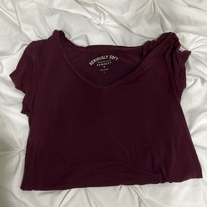 Aeropostale Seriously Soft Perfect V-Neck
